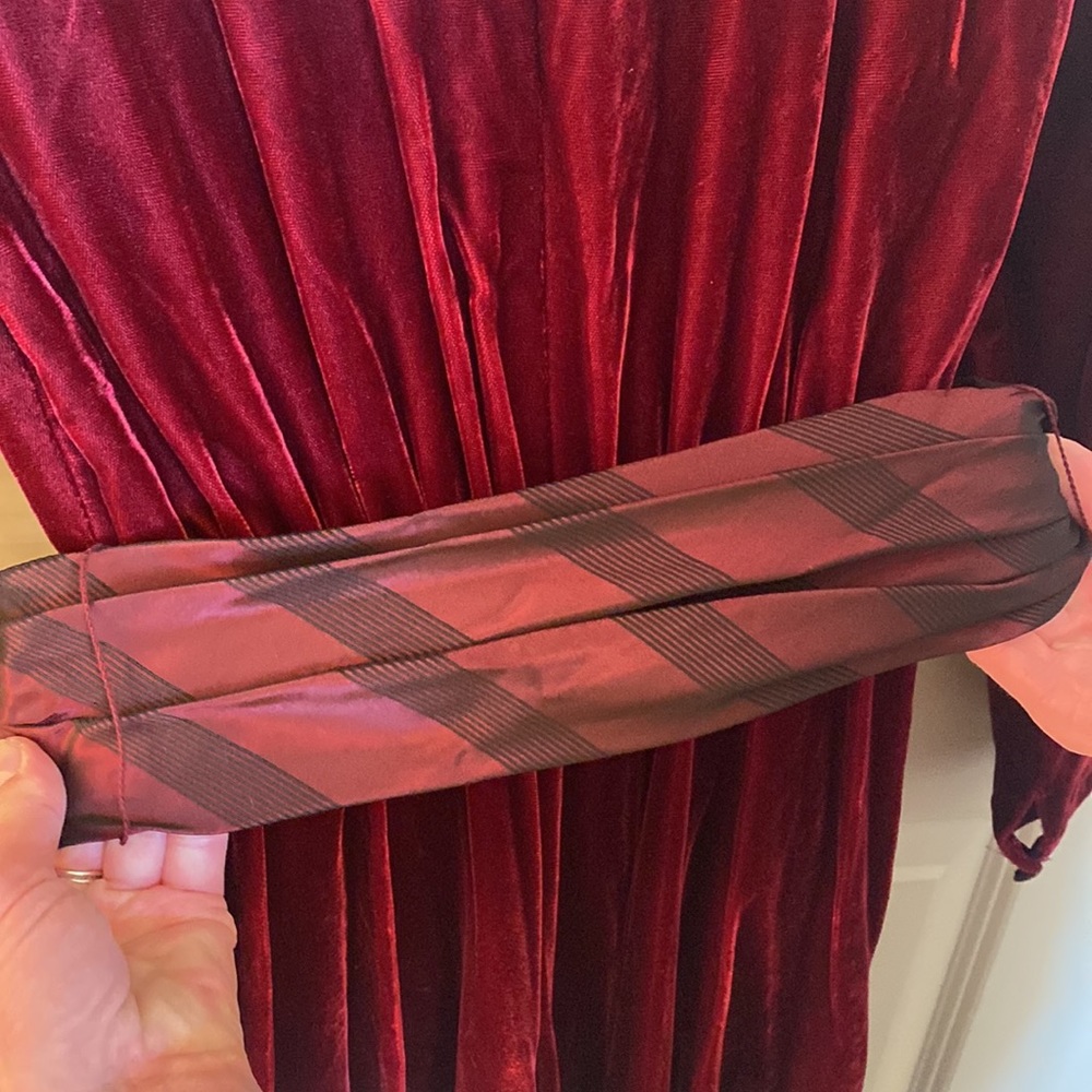 Vintage 1987 holiday dress - Picture 13 of 14